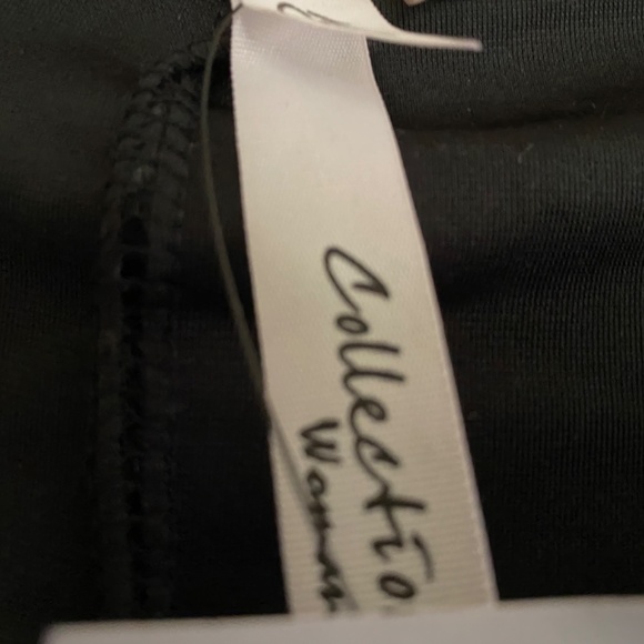 NY Collection 2X Plus Size Black Maxi Dress - Picture 5 of 12